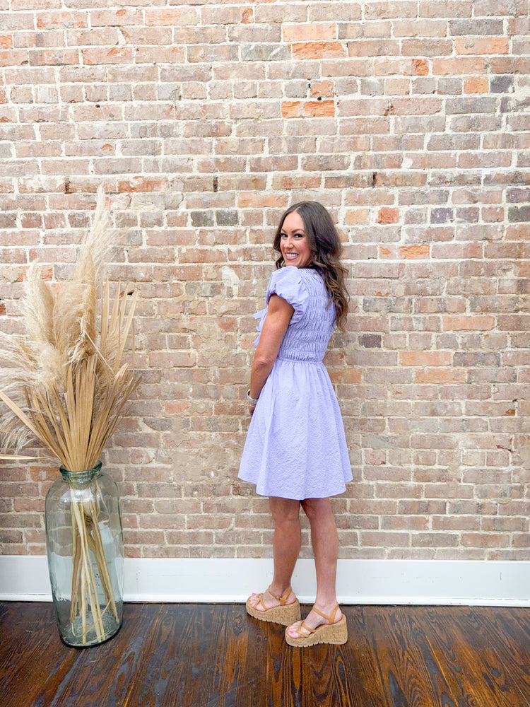 Stephanie Bow Mini Dress