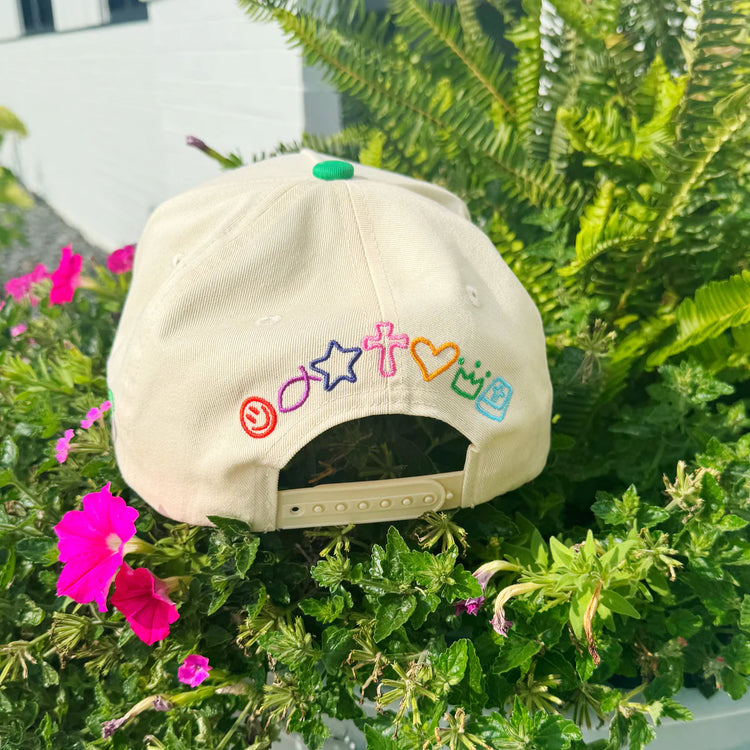 PRE-ORDER Patchwork Puff Embroidered Hats
