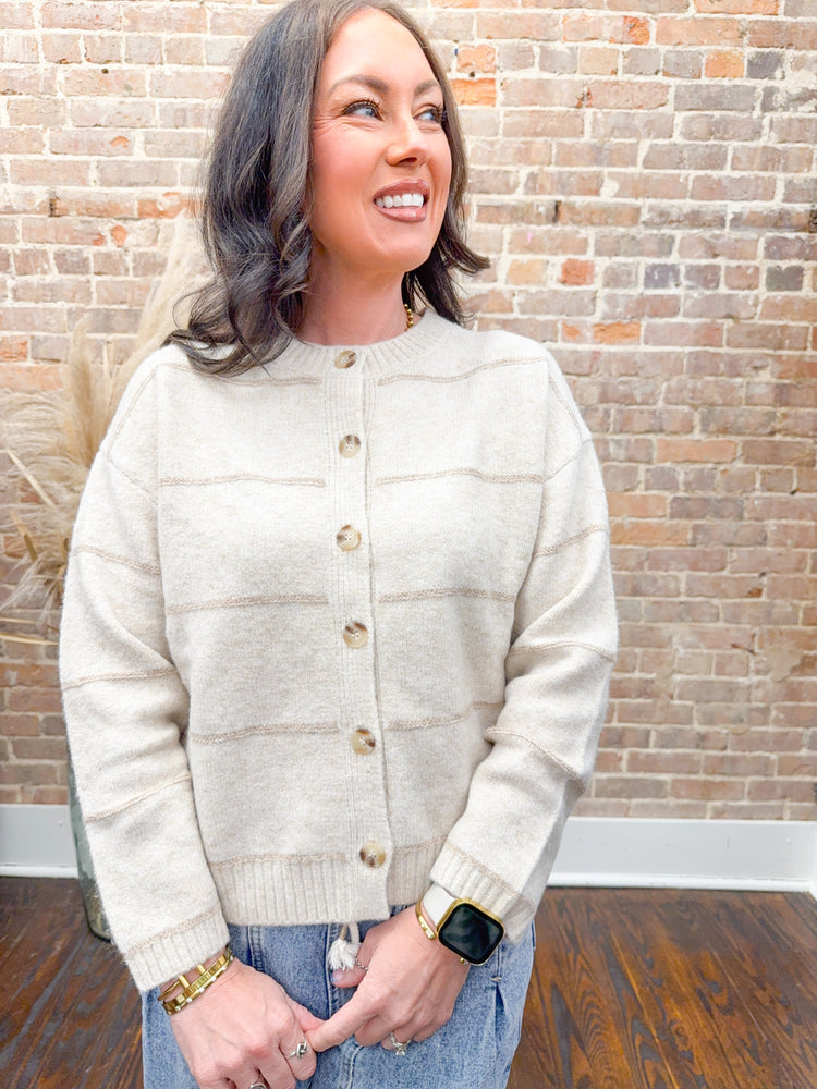 Millie Striped Cardigan