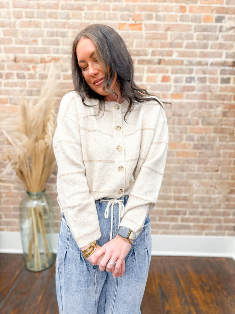 Millie Striped Cardigan