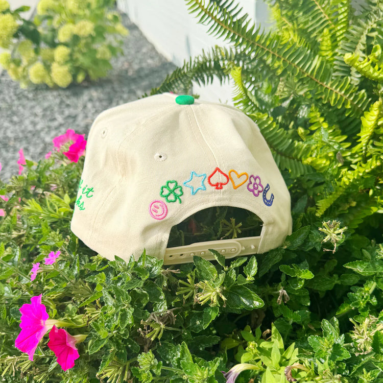 PRE-ORDER Patchwork Puff Embroidered Hats