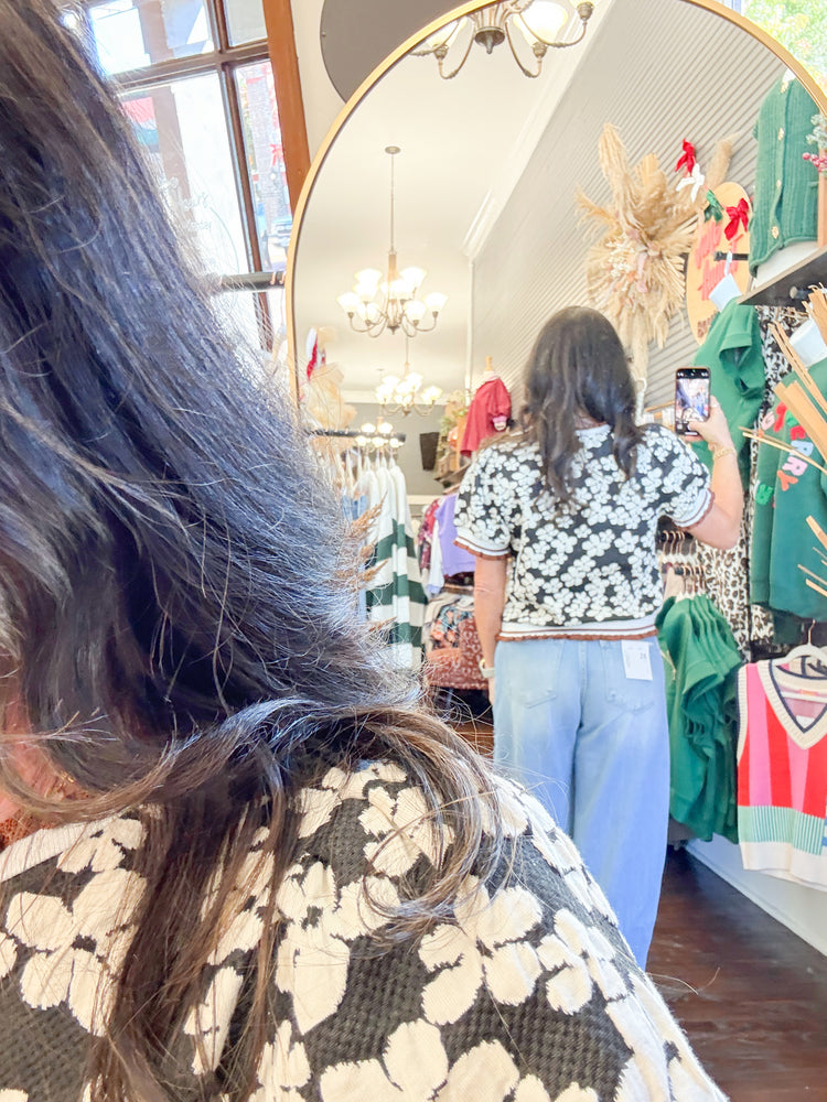 Ellie Floral Puff Sleeve Top