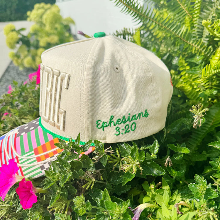 PRE-ORDER Patchwork Puff Embroidered Hats