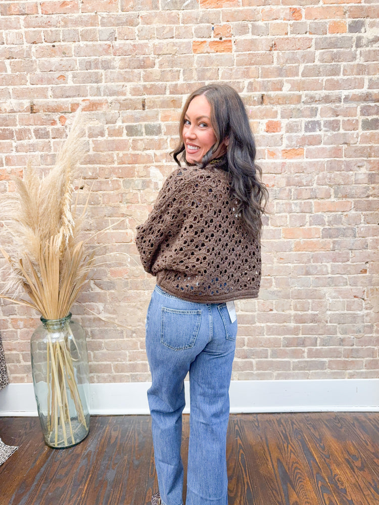 Ceciley Crochet Sweater