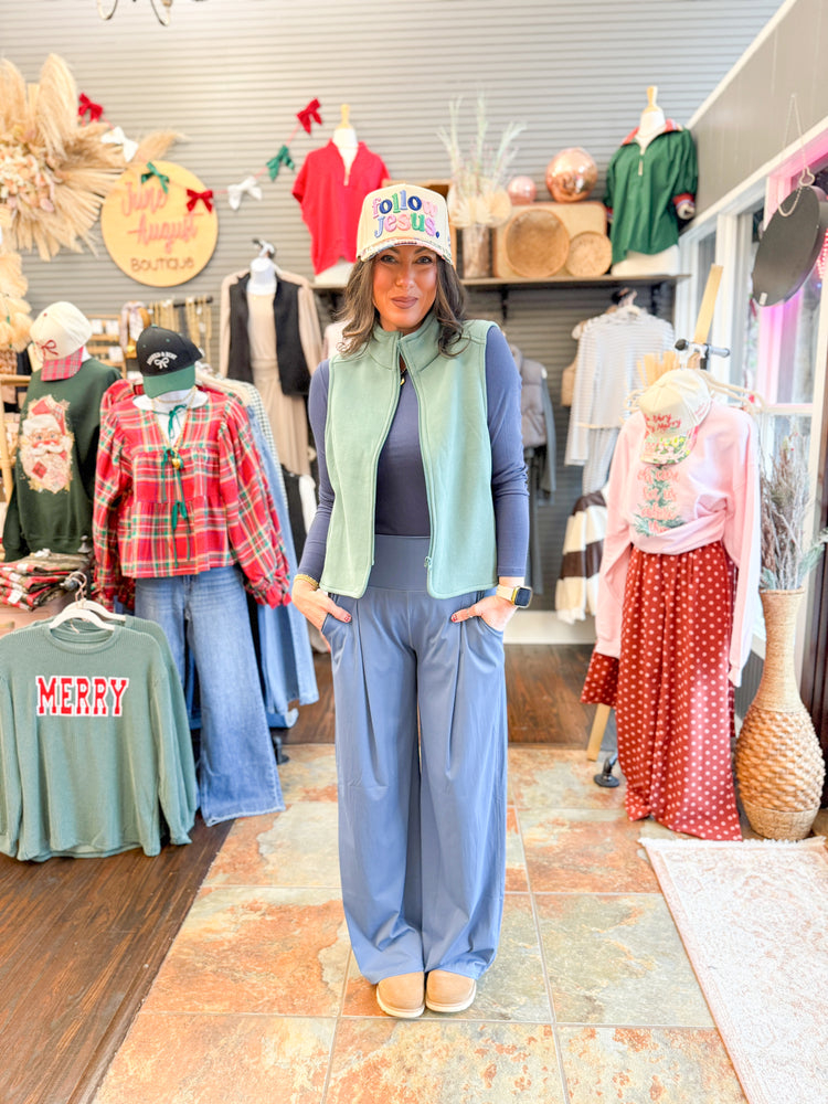 Anthony Active Pants-Denim