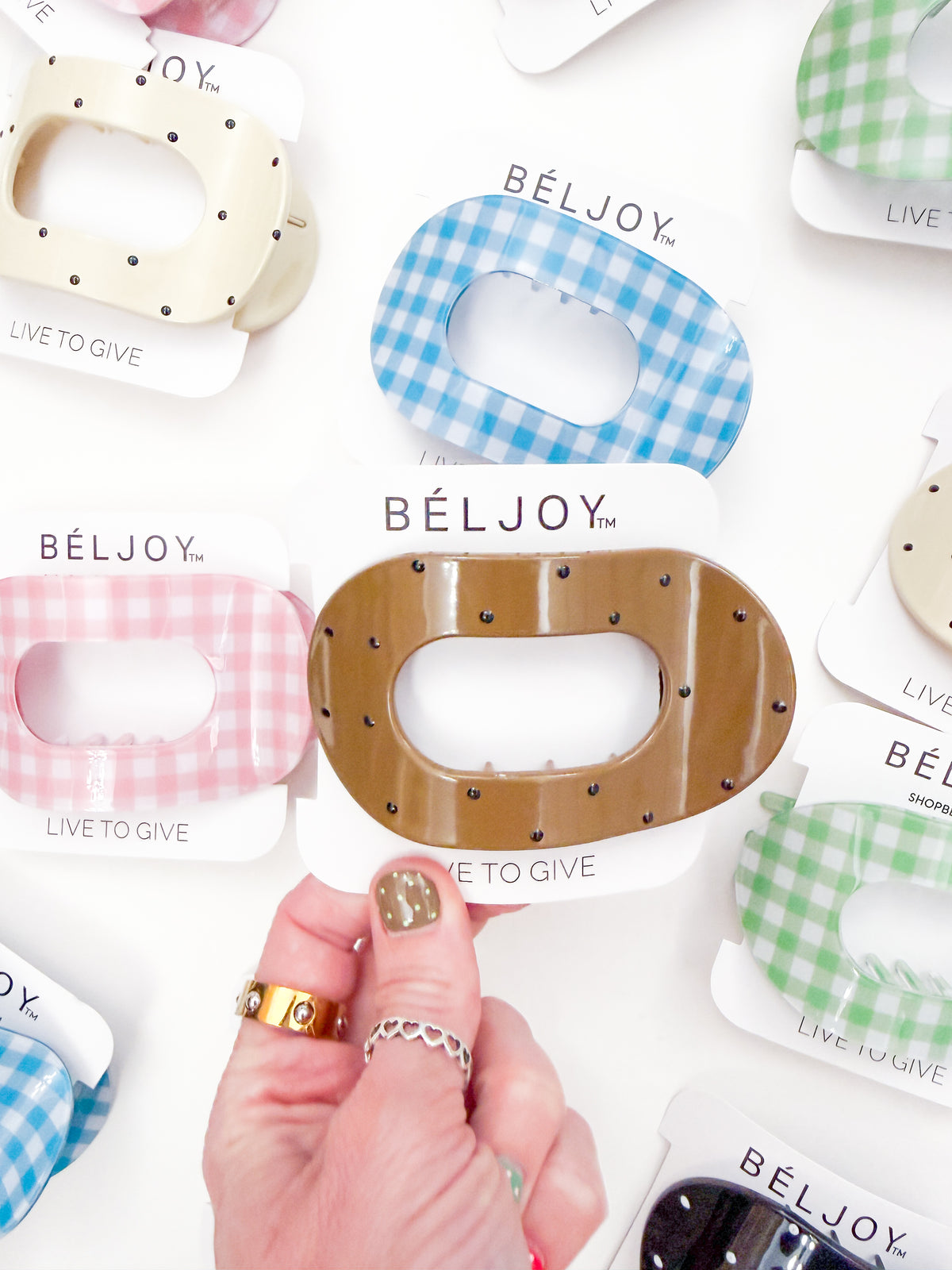 BelJoy Flat Hair Clips