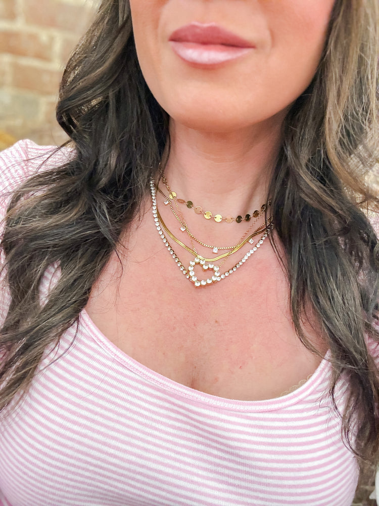 CS: Britt Heart Necklace