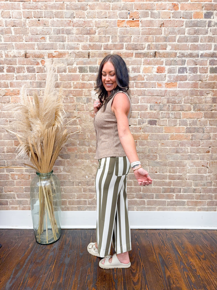 Evie Gold Buttoned Knit Vest