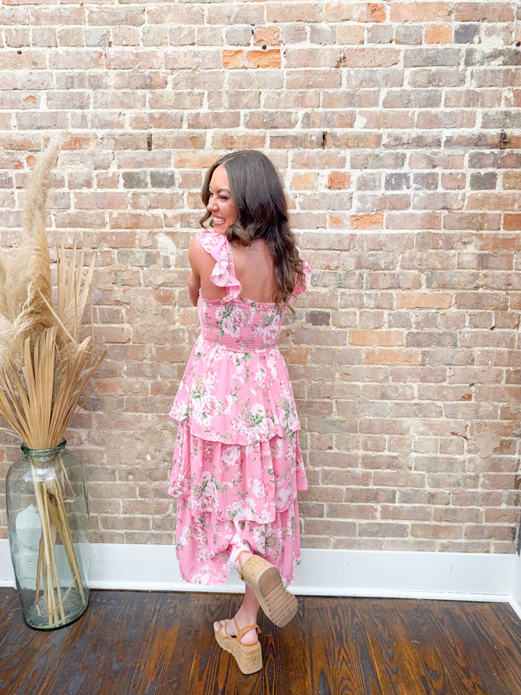 Susanna Floral Tiered Dress
