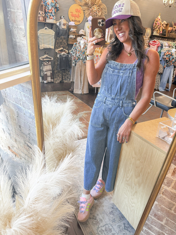 Fuller Wide Leg Overalls