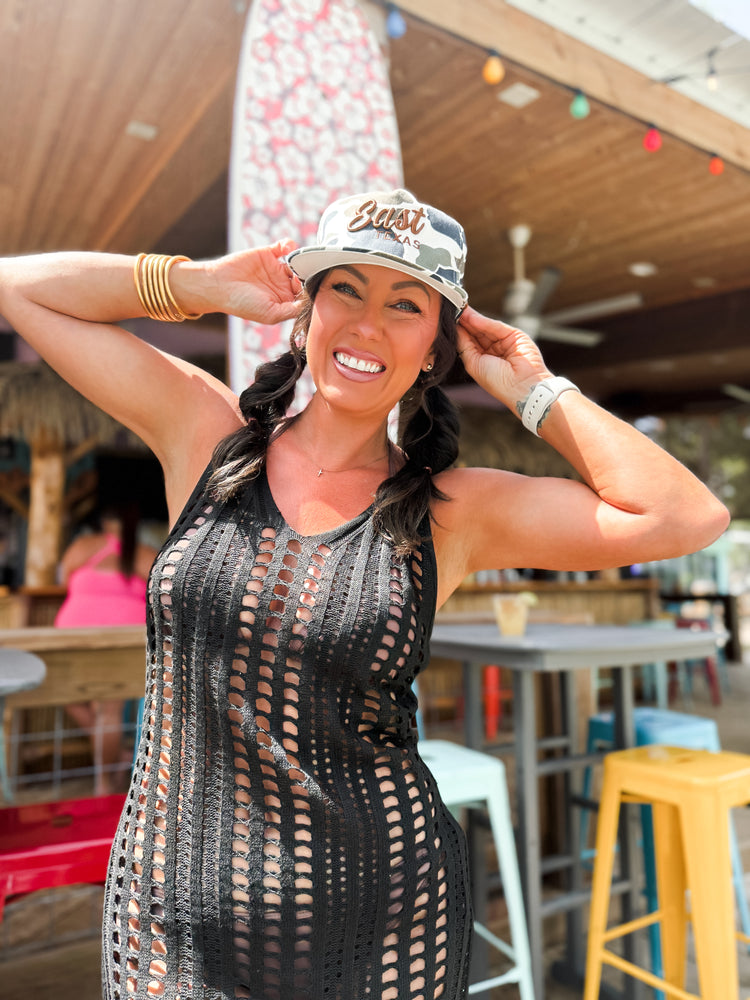 East Texas Retro Camo Rope Hat-Brown