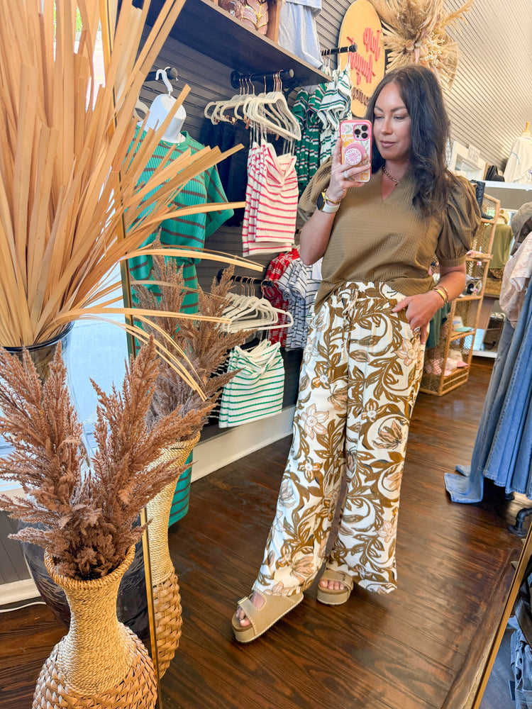 Kirty Wide Leg Pants