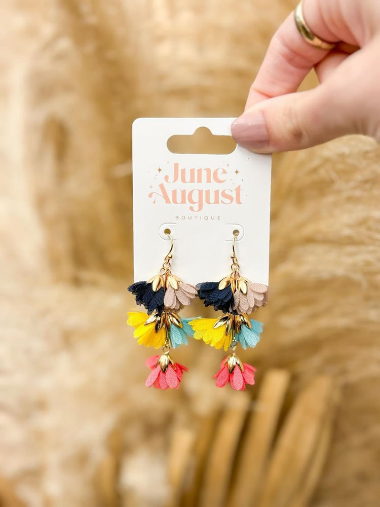 Flower Dangle Earrings