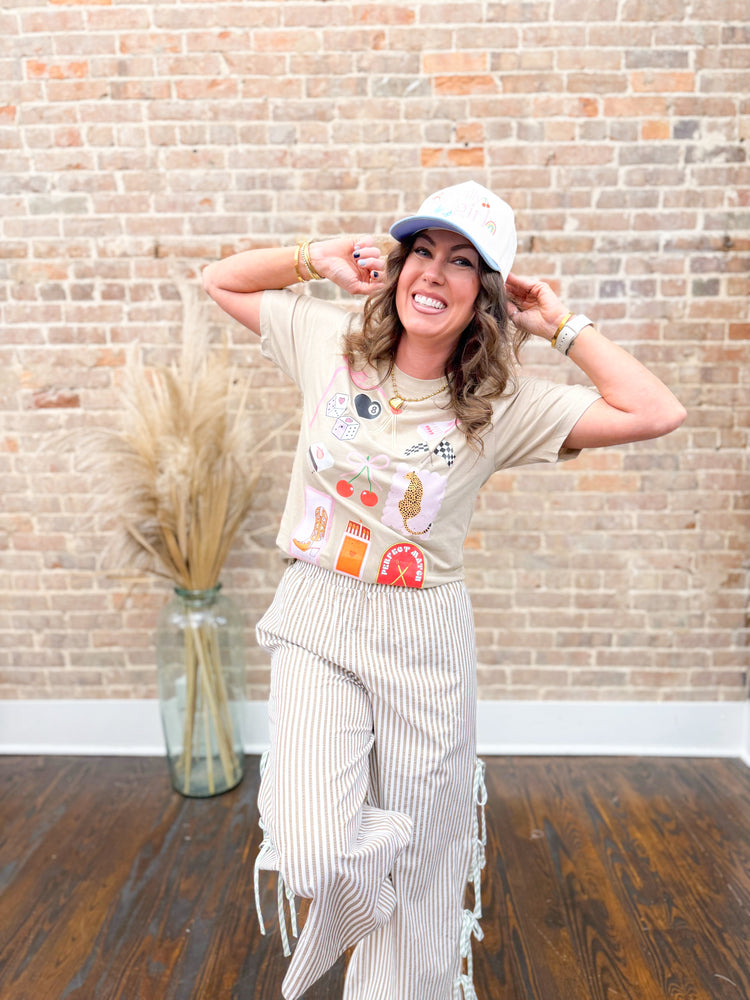 Just A Girl Canvas Hat