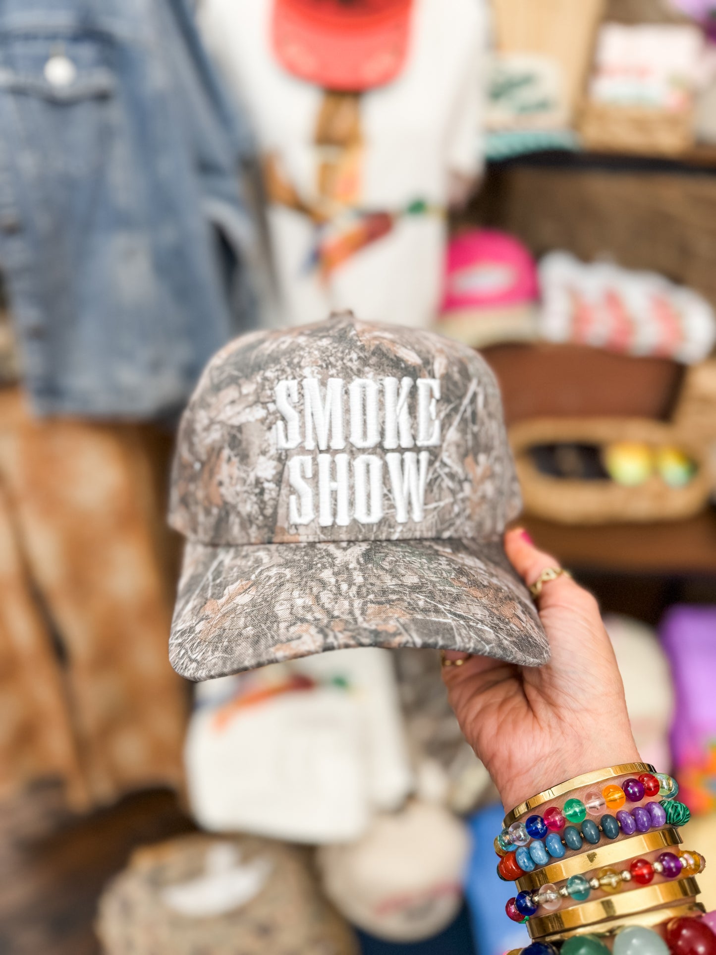 Smoke Show Camo Hat