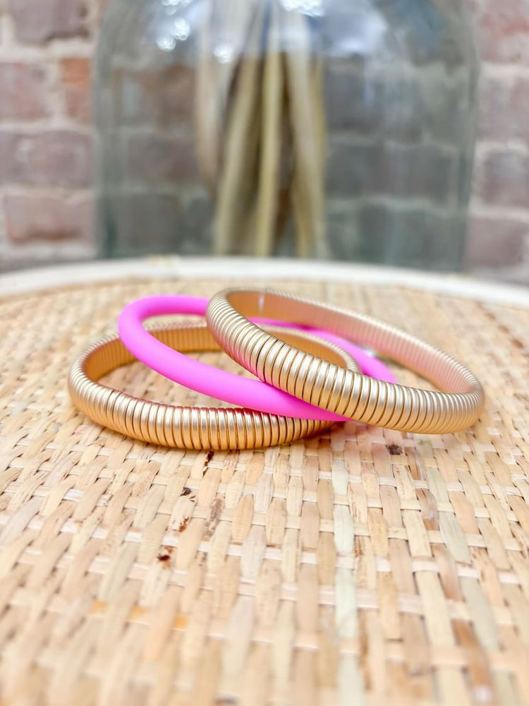 Colored Bangle Set