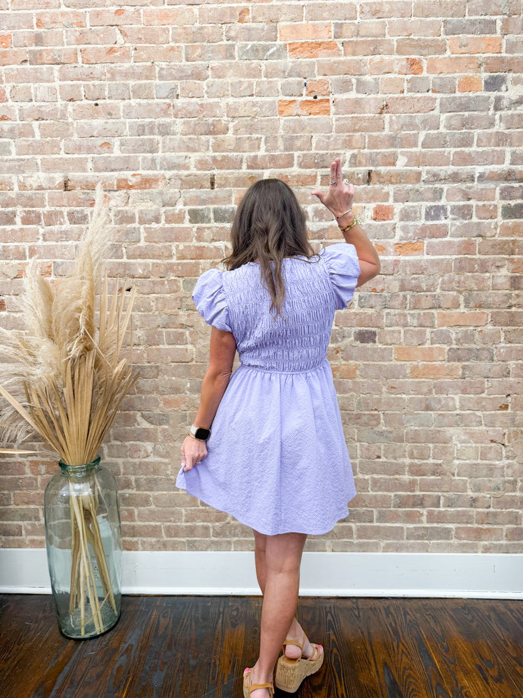 Stephanie Bow Mini Dress