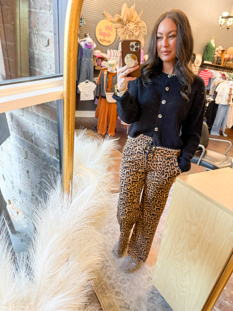 Emory Leopard Pants