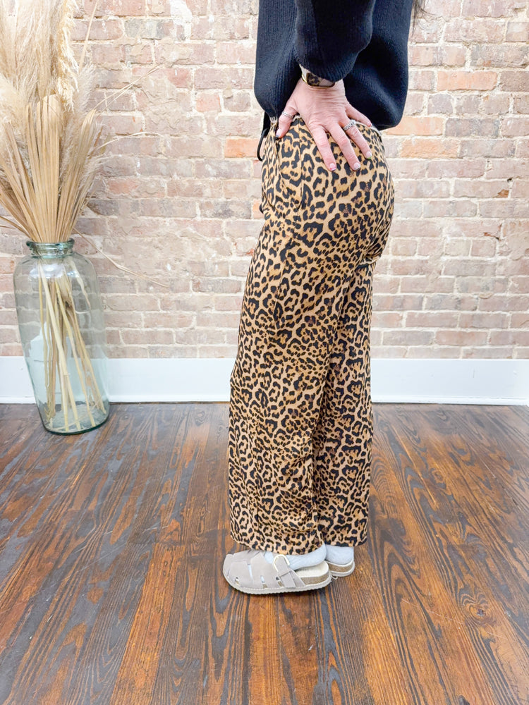 Emory Leopard Pants