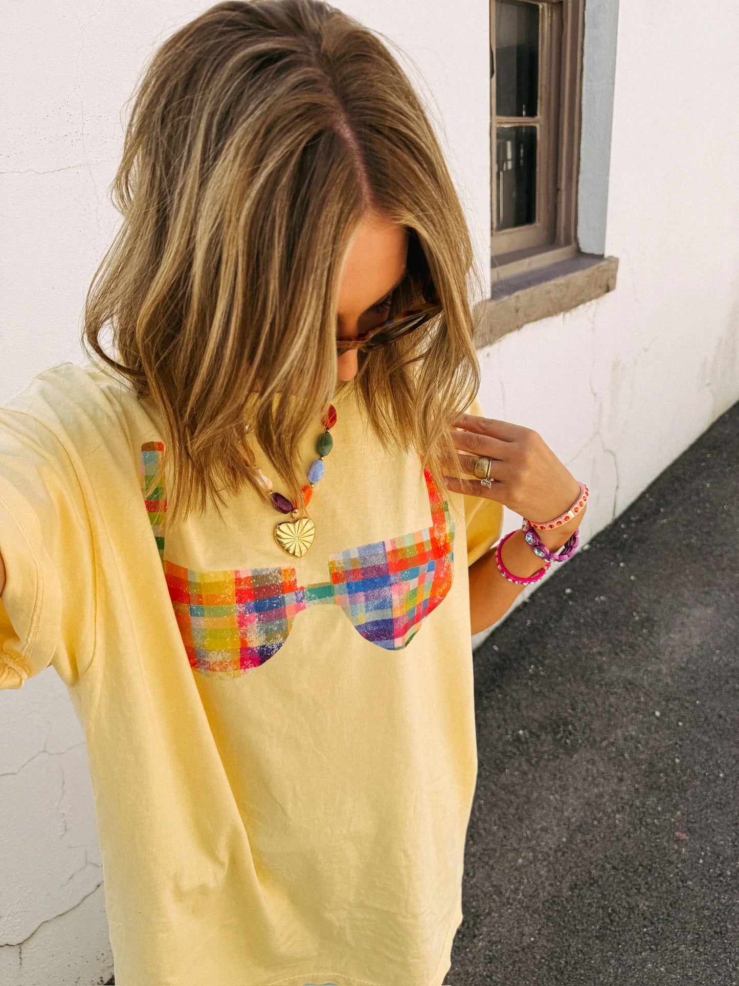 Bikini T-Shirt- Yellow