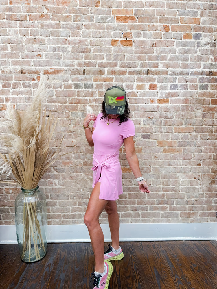 Bexley Athletic Dress-Pink