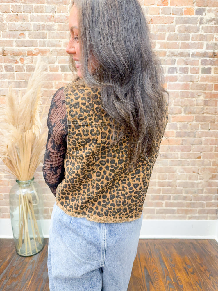Lolli Leopard Vest