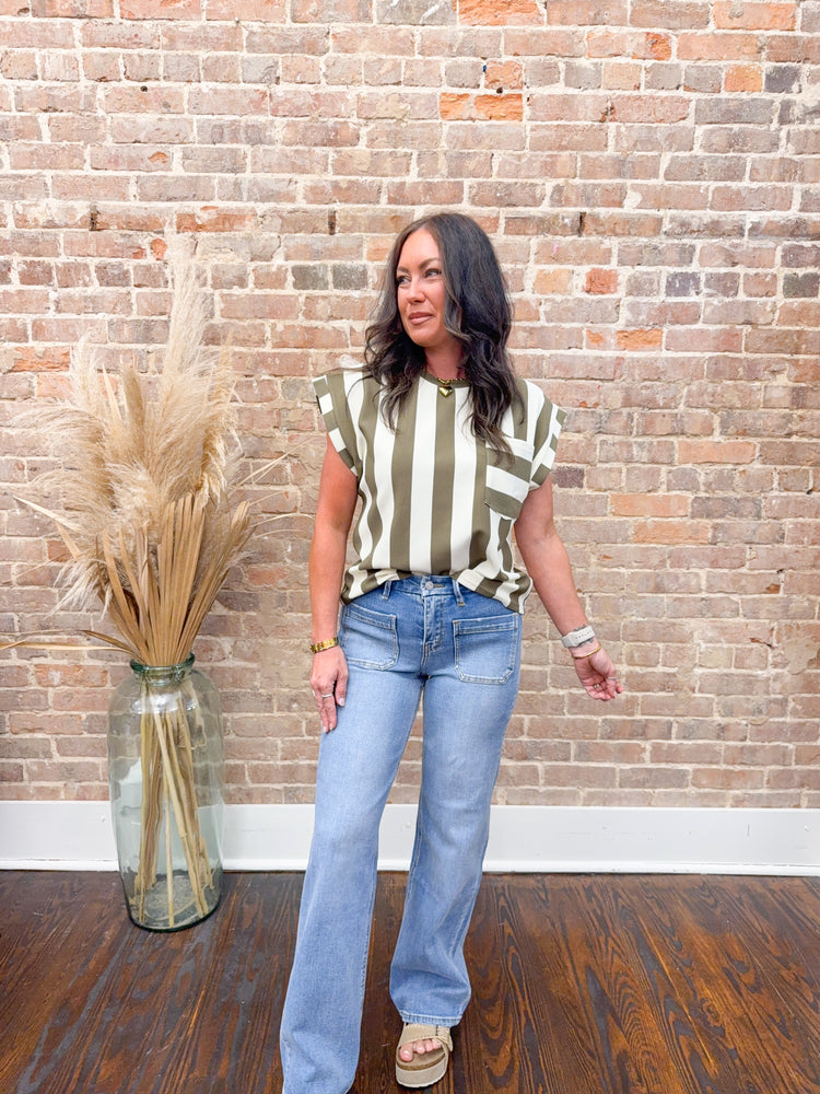 Tristan Striped Top