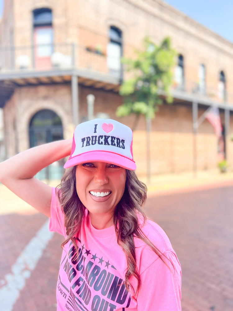 Truck Around & Find Out T-Shirt-Pink