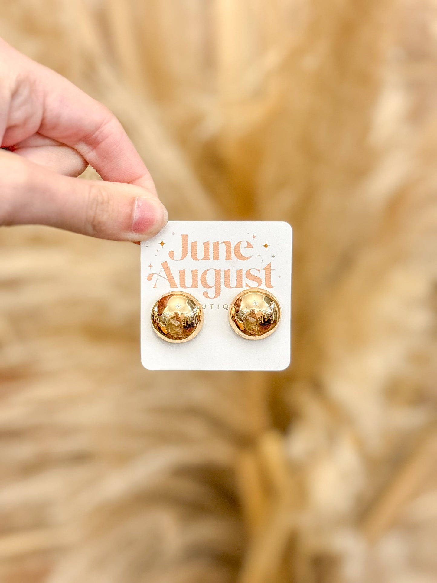 Large Circle Stud