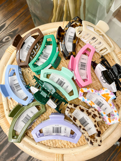 Teleties Open Hair Clip-Medium