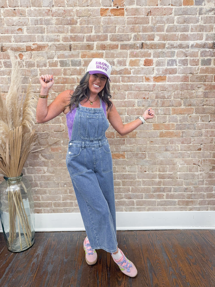 Fuller Wide Leg Overalls