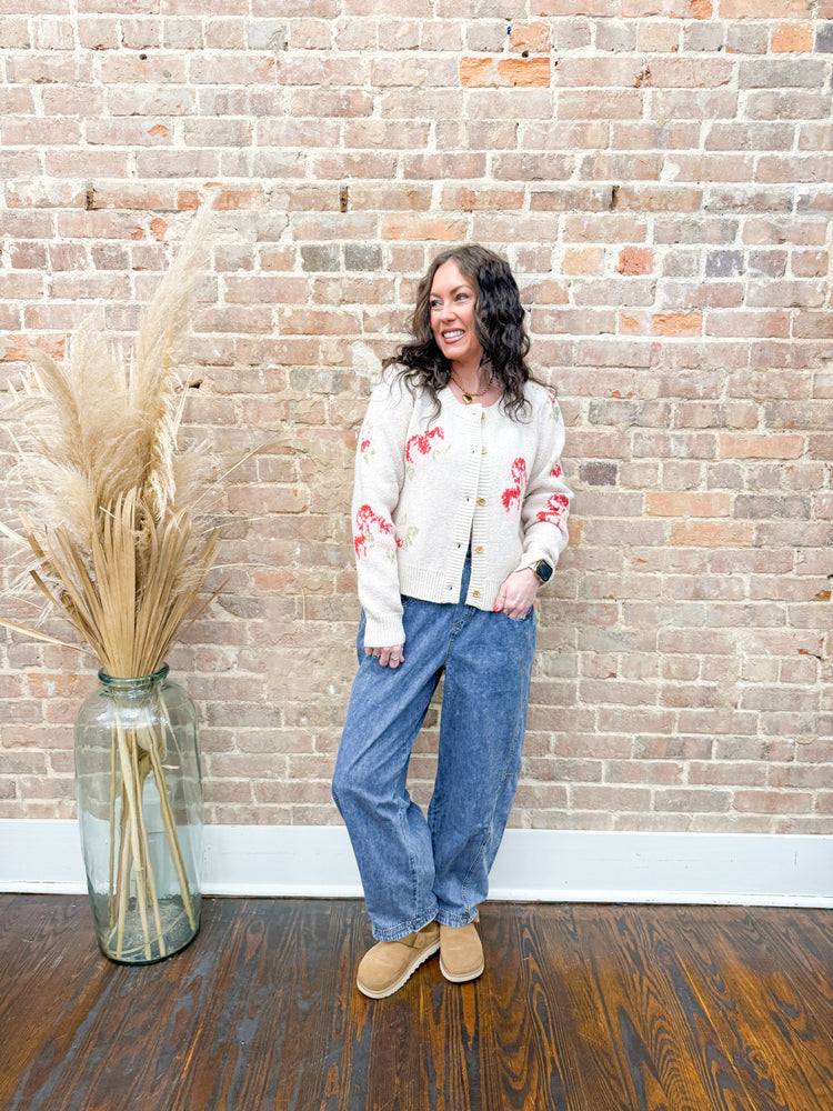 Sofie Floral Cardigan