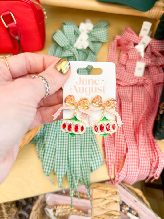 Bow ornament Earrings