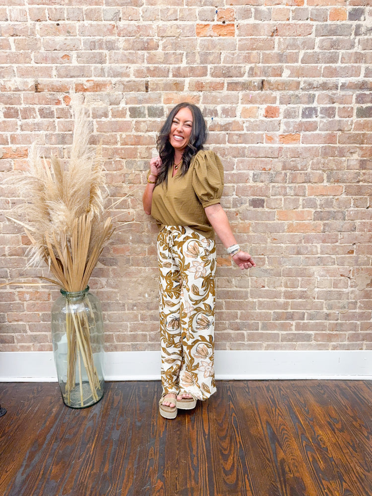Shawna Puff Sleeve Top