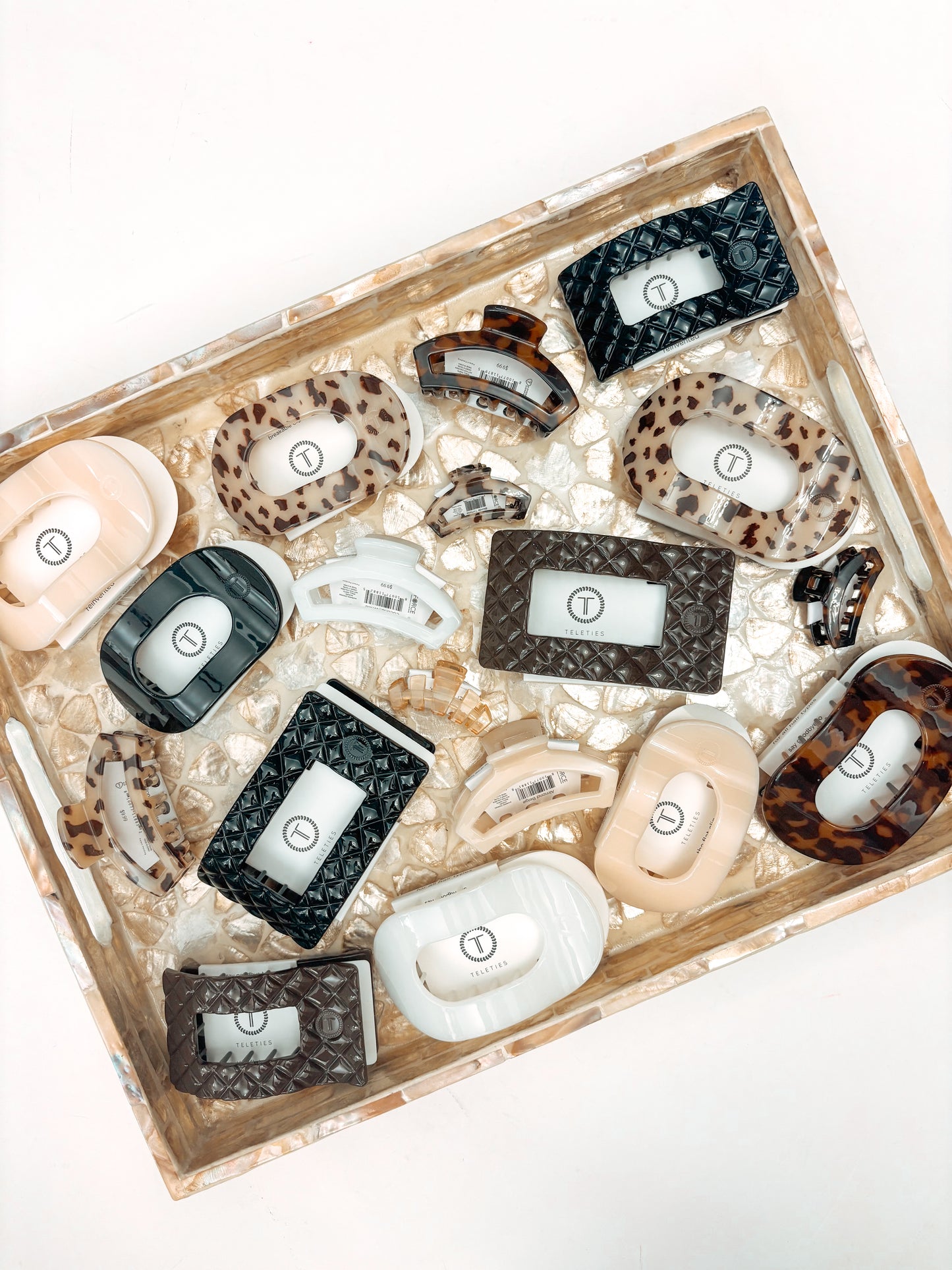 Teleties Rectangle Flat Hair Clip- Small