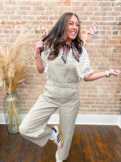 Benson Wide Leg Overalls