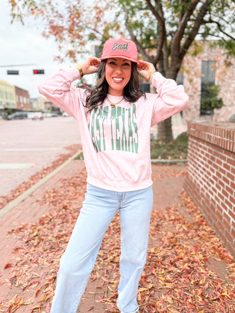 East Texas Pink Camo Sweatshirt