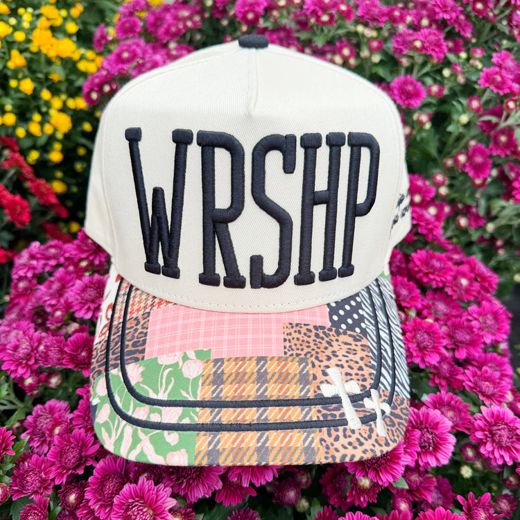 Patchwork Puff Embroidered Hats
