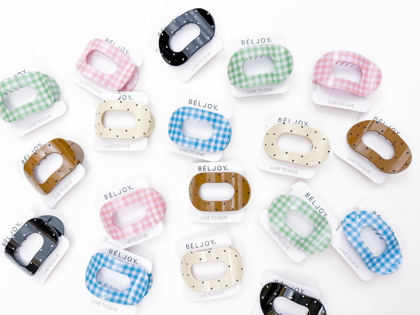 BelJoy Flat Hair Clips