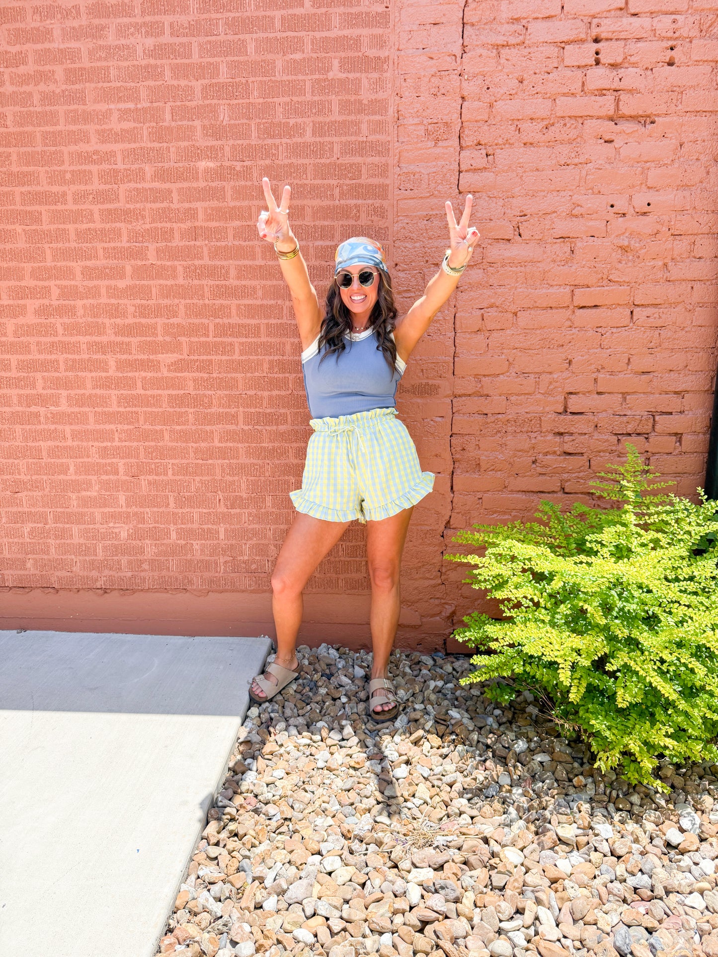 Penny Gingham Shorts