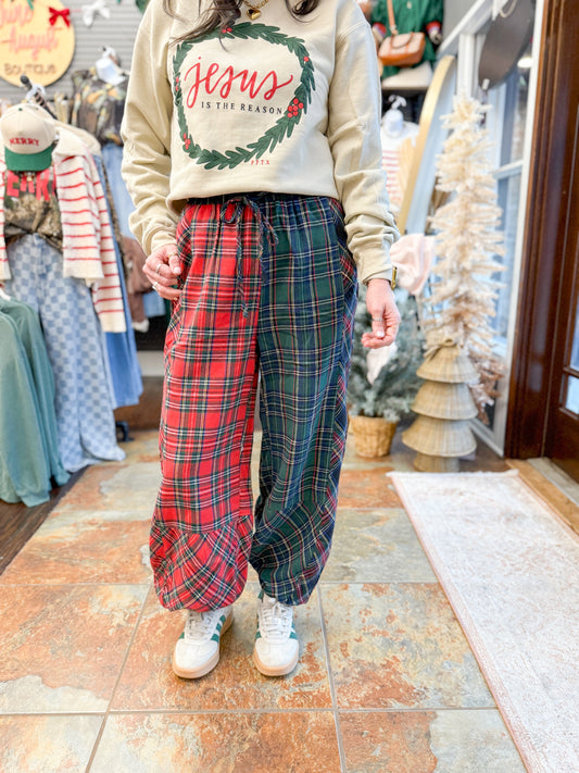 Jolly Plaid Pants