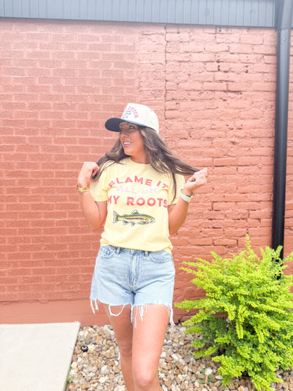 Blame My Root Fish T-Shirt