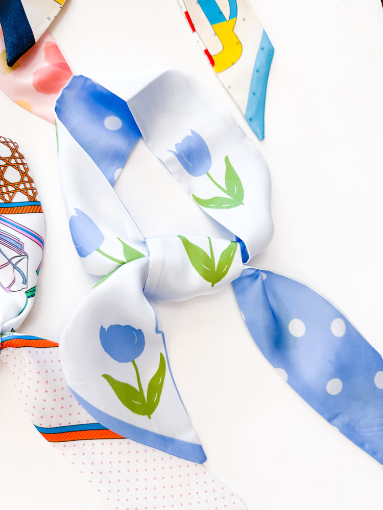 Multi Color Neck Scarves/Twilly's