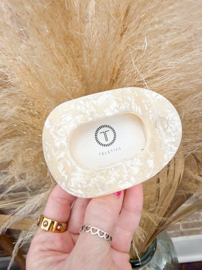 Teleties Flat Hair Clip- Large