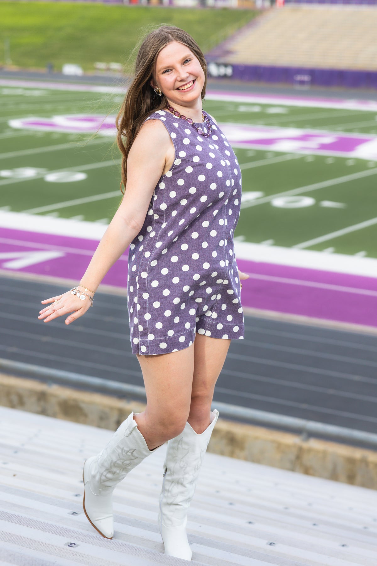 Everlee Polka Dot Dress