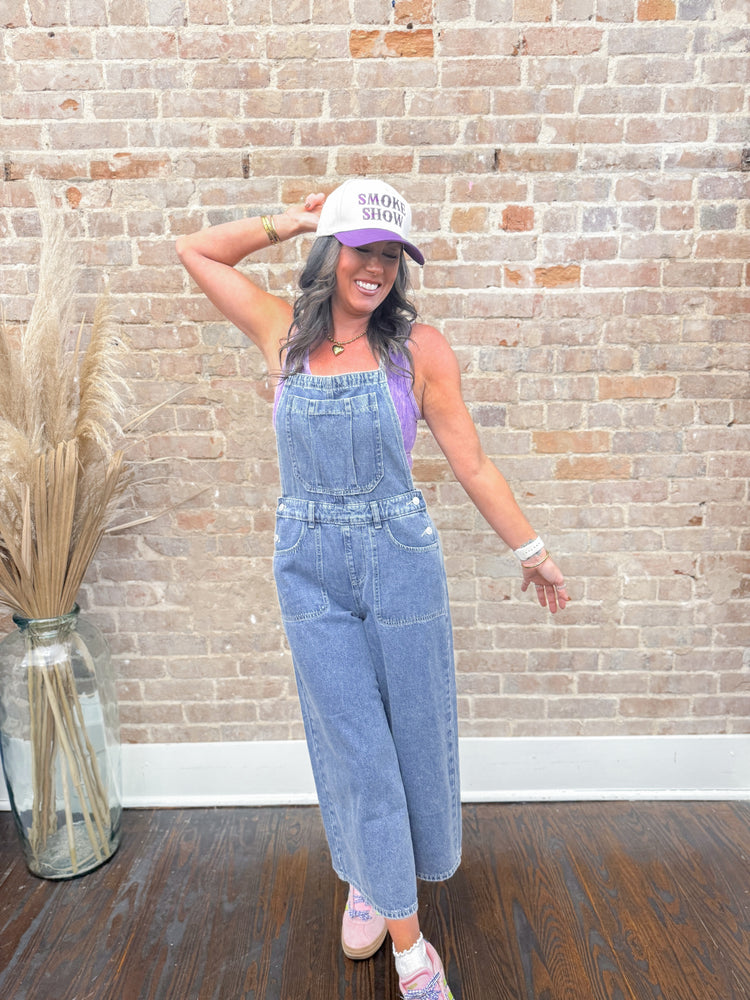Fuller Wide Leg Overalls