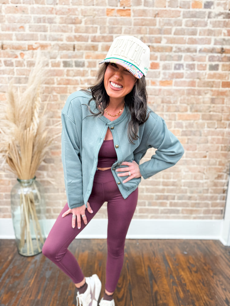 Lyla Gold Button Cardigan