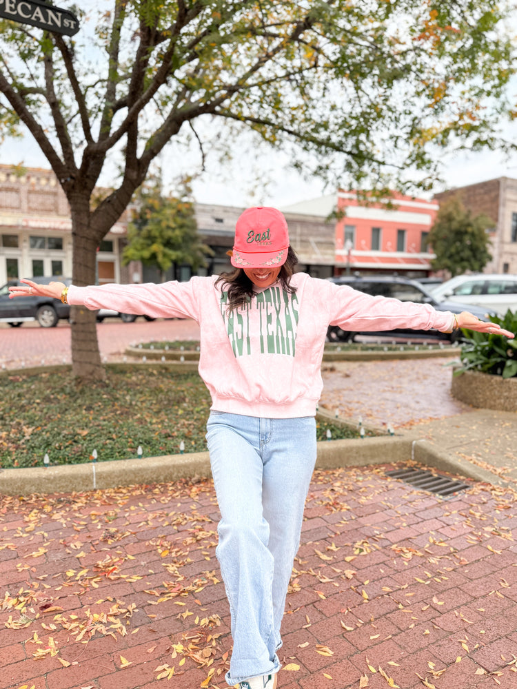 East Texas Pink Camo Sweatshirt
