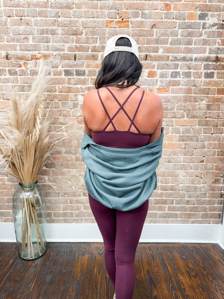 Wren Active Tank-Espresso