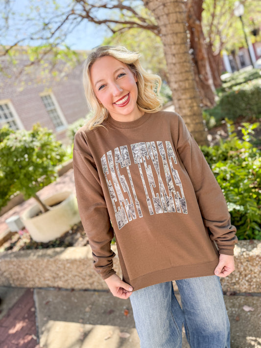 Camo East Texas Sweatshirt